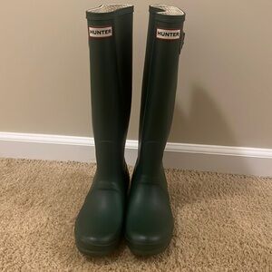 HUNTER Original Tall Green Boots